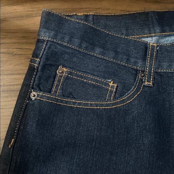 Recycled Blue Mens Slim Fit Denim Jeans - Picture 4 of 9